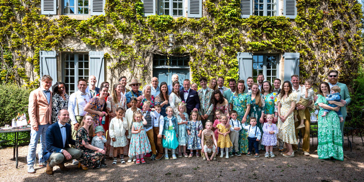 Le Mas den Haut Familie trouwerij Frankrijk
